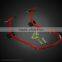 Motorcycle Steel Stands with V & L shape adapters SMI3011P rear and front paddock stand racing stand jack all-in-one