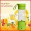 3 Colors USB Electric Fruit Juicer Handheld Smoothie Maker Blender Rechargeable Mini Portable Juice Cup Water Bottle 380ml