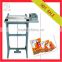 small machine pedal impulse sealing machine with cutter