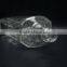 Clear empty glass bottle for liquor 475ml