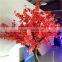 outdoor street park garden Led artificial red maple tree decoration