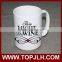 father's day promotion 15oz white ceramic mug for sublimation transfer