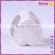 heart shape white ceramic essential oil burner for craft