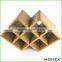 Eco-friendly bamboo funny wine bottle holder Homex-BSCI