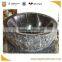 Black granite with natural surface outside washbasin design