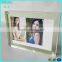 KM-VP72 Rectangle Shape Blank Plastic Acrylic Photo Frame Fridge Magnet with Picture Insert