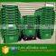 Heavy-duty plastic totes with lids