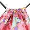 Cheap Customized Polyester drawstring bag wedding