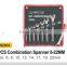 Y02031 8PCS 6-22MM combination spanner set