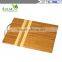Best-selling products new design rectangular and silica gel bamboo cutting board