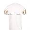men's striped matching cotton mesh t-shirt