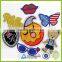 Cheap patch embroidery butterfly stickers