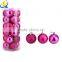 Good quality beautiful wholesale plastic Christmas tree ball decorations
