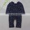 China supplier Halloween 3pcs baby romper clothes set for girl,including two rompers and hat import from china
