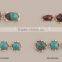 exposy color enamel flower patten shoes clips shoes accessories