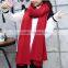 2017 New Design Fancy 16 Colors Latest Ladies Plain Knit Scarf