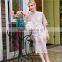 2017 Summer new design hot selling European lovely lace maternity dress suit loose short sleeve lady dress with t-shirt