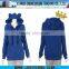 fashion blank ear hooded cotton sweatshirt with ears for women and girls multi colors