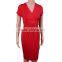 summer maternity dress V neck women casual skirt with plus size