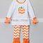 Toddler Kids Children Baby Girls Thanksgiving Outfits Girls Turkey Pants Sets Girls Fall Boutique Outfits Girls Wholesale Sets