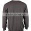 ISO9001/BSCI Manufature loose v-neck mens grey cardigan sweater