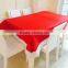 2016 New Arrival Christmas Non Woven Fabric Table Cloth Red Rectangular Table Cover Christmas Dinner Table Decoration Tablecloth