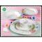 30pcs fine porcelain square shape dinner set