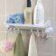 Trade Assurance Aluminium Double Towel Rails Storage Rack