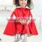 High Fashion Boutique Clothing Baby Cape Latest Hooded Satin Cape for Girls