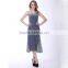 Noble temperament long party evening dress chiffon new style
