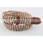 Hot Selling Fashion Braided Elastic Belt With Pin Buckle
