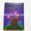 Custom material light up diary notebook journal PU PP notebook with your idear