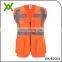 Australian standards reflective mesh yellow security safety vest