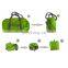 Green Zipper Ripstop Nylon Folding Travel Bag