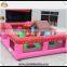 Promotion inflatable mini amusement bouncer castle, inflatable air trampoline