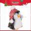 CE Christmas Cap Hat Gift Soft Stuffed Penguin Plush Toy