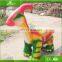 KAWAH Amusement Park Playground Coin Operated Dinosaur Riding Toy