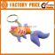 Hot Sale Keychain Private Lable Brand Shape Soft PVC Rubber Keychain