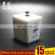 Acrylic Cotton Swab Organizer Box Portable Round Container Storage Case Make up Cotton & Pad Box For Home Hotel Office