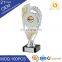 Wholesale mini metal airplane trophy bases world cup trophy