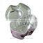 Coin packing tin Wedding heart shape tin with lock and key