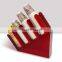 High profile acrylic plastic plexiglass hotel used special crossover vehicle coffee milk tea beverage holder