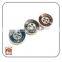 Factory Custom Make 4 Holes Resin Shirt Button With Laser Logo For Shirt And Suit
