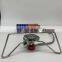 Mini lightweight outdoor hiking backpacking portable camping gas stove,windproof foldable camping burner