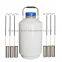 lab biological liquid nitrogen dewar/liquid nitrogen cryogenic tank/liquid tank for nitrogen