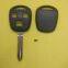 TY-207 Toyota Keyless Entry Remote Fob Replacement Key Shell Case And 3 Button TOY43 Blade