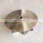 RHF5 49.10/65.00mm 6+6 blades high performance turbo milling/aluminum 2618/billet compressor wheel