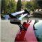 High quality ABS car rear roof aluminum spoiler