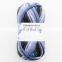 Space dyed acrylic and nylon blend 12 ply fancy air yarn for hand knitting