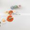 X1631/ Colorful summer popular boutique flower girls hair clips fresh candy color daisy hairpins